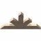 Ekena Millwork Richland Smooth Timber Gable Bracket, Douglas Fir, 48"W x 24"H x 3 1/2"D x 5 1/2"F, 12/12 Pitch GBW048X24X0406RIC00SDF - alternate 5